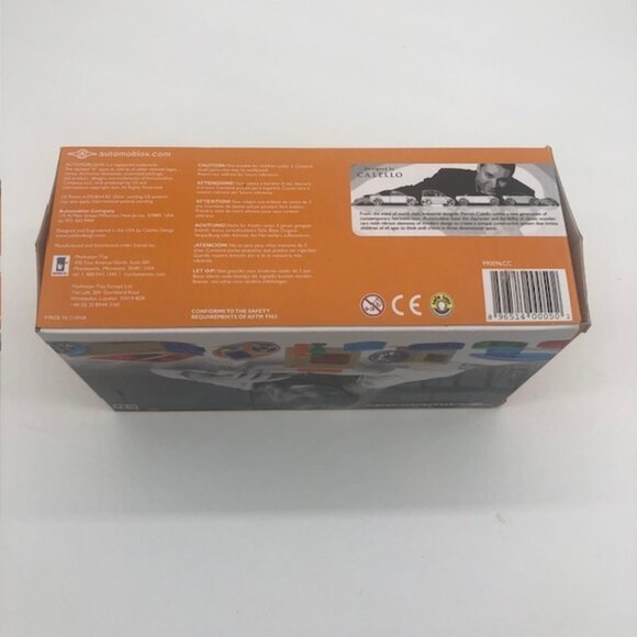 AUTOMOBLOX C9S BERLINETTA ORANGE SPORTS CAR WOODEN CAR (Like new in box)(2006) - Picture 12 of 12